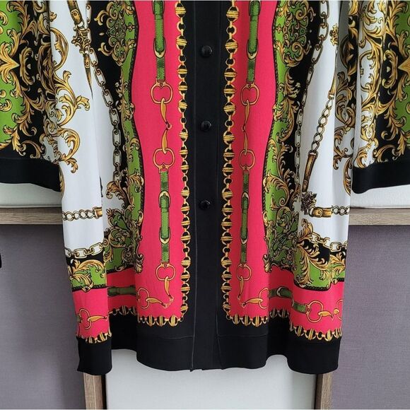 Eva Varro Baroque Chain blouse size XL - Picture 9 of 16